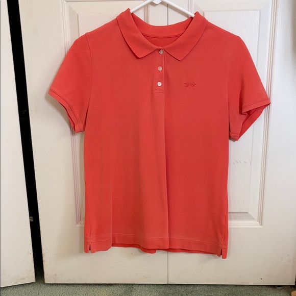 Tops - Women's Coral Short-Sleeve Polo Top